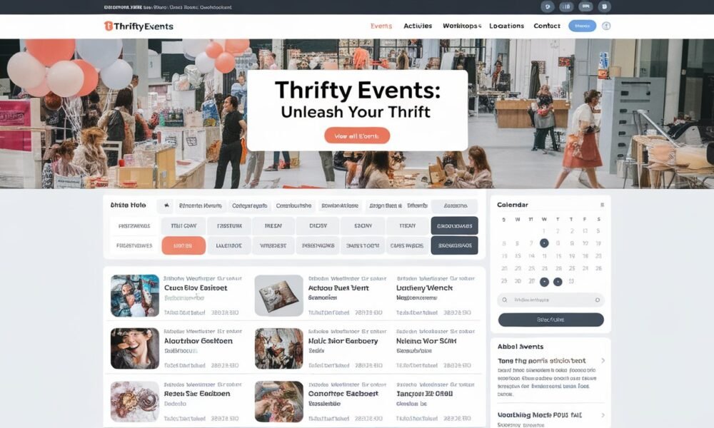 ThriftyEvents.net Page