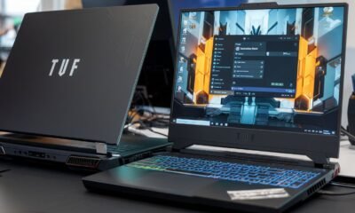 TUF Gaming laptop with drivers available on the internet