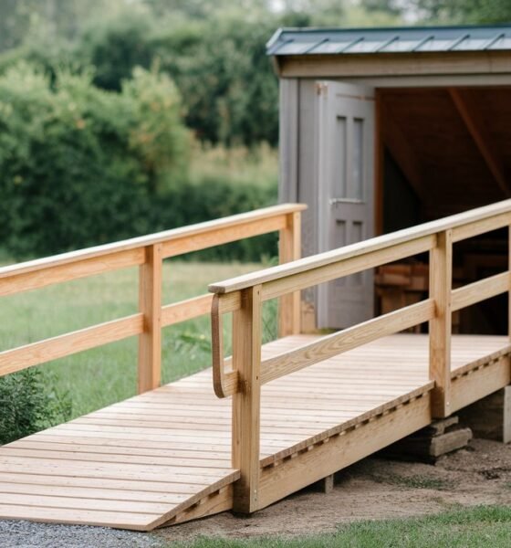 ramp for shed