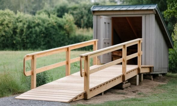 ramp for shed