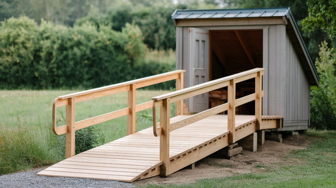 ramp for shed